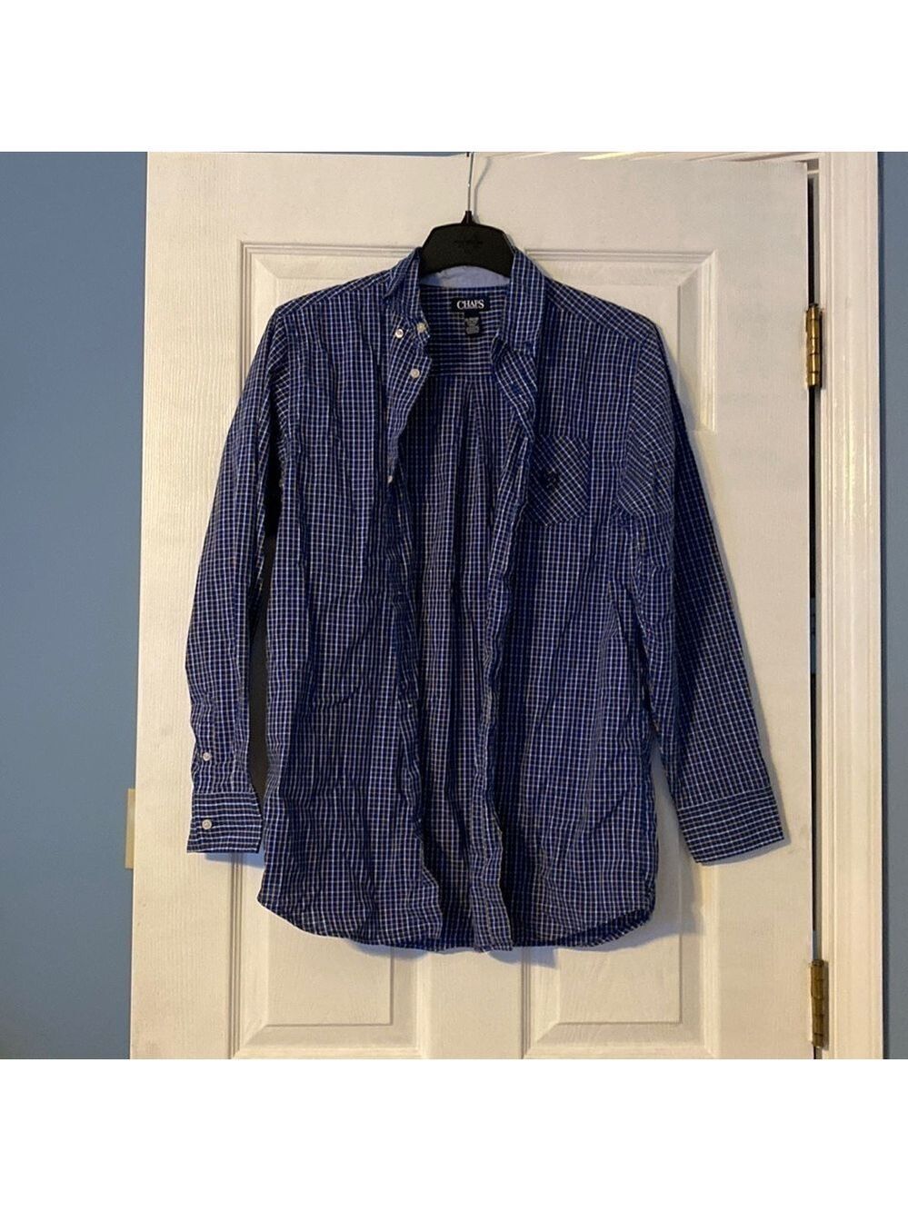 Chaps mens button down shirt; size xl